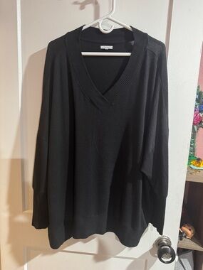 Maurice’s Black V-Neck Lightweight Sweater